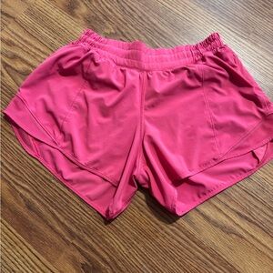 lululemon athletica Vibrant Pink Athletic Shorts